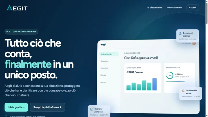 Anteprima dimostrativa dal sito ufficiale di Aegit.